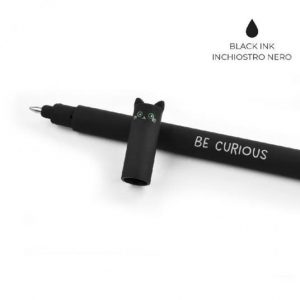 ERASABLE GEL PEN - CAT - BLACK