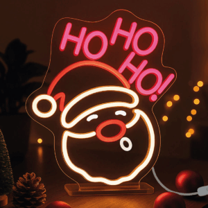 – LED SIGN – SANTA CLAUS LAMPADA LED EFFETTO NEON